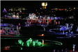 Aerial View Showing Several Light Displays 2