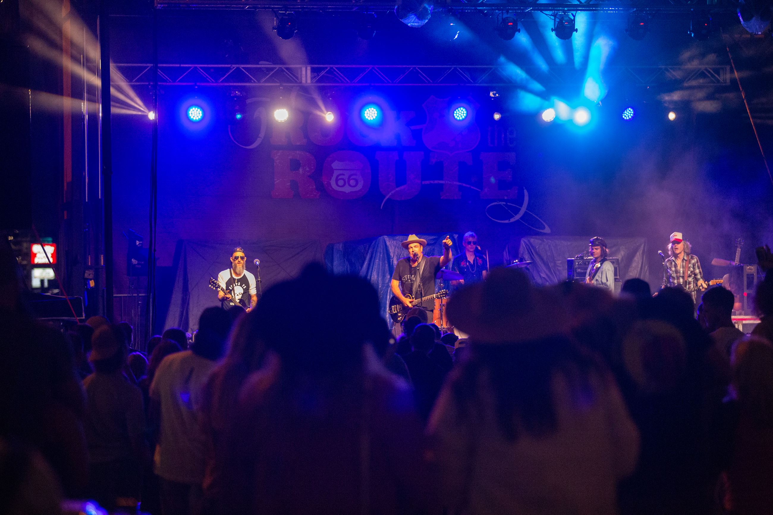 Jack Ingram performs at Rock the Route 2022
